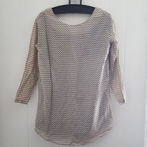 Womens 3/4 sleeve tunic shirt